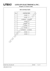 LTS-2301AP Datasheet Page 3