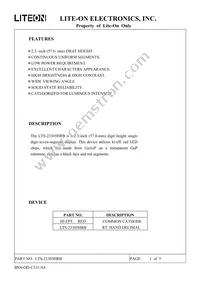 LTS-23305HRB Datasheet Page 2