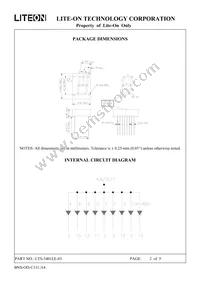 LTS-3401LE-03 Datasheet Page 3