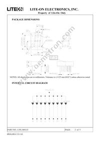 LTS-3401LY Datasheet Page 2