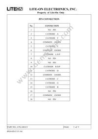 LTS-3401LY Datasheet Page 3