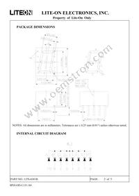 LTS-4301B Datasheet Page 2