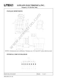 LTS-4301JF Datasheet Page 2