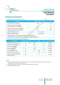 LTS-4301Y Datasheet Page 6