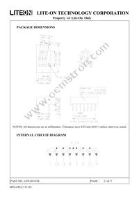 LTS-4610AE Datasheet Page 2