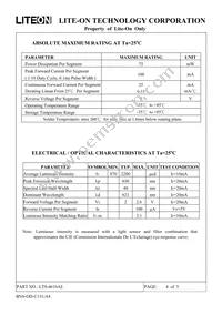 LTS-4610AE Datasheet Page 4