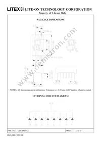 LTS-4640AE Datasheet Page 2