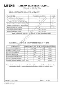 LTS-4710AP Datasheet Page 4