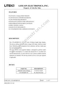 LTS-4802BJF-H1 Datasheet Cover