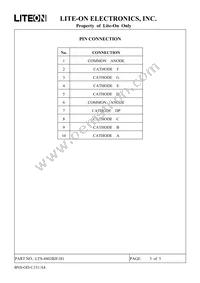 LTS-4802BJF-H1 Datasheet Page 3