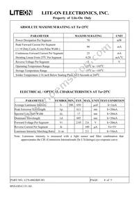 LTS-4802BJF-H1 Datasheet Page 4