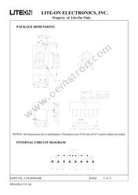 LTS-4940AHR Datasheet Page 2