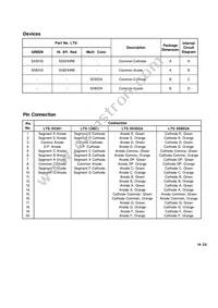 LTS-50301G Datasheet Page 2