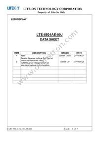 LTS-5501AE-09J Datasheet Page 2