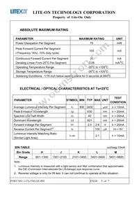 LTS-5501AE-09J Datasheet Page 6