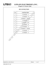 LTS-5701AY Datasheet Page 3