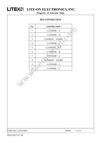 LTS-6760P Datasheet Page 3