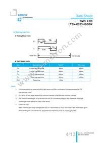 LTSN-E263HEGBK Datasheet Page 5