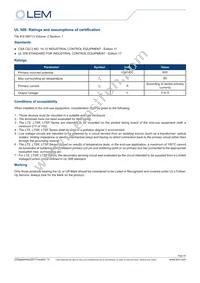 LTSR 15-NP Datasheet Page 3