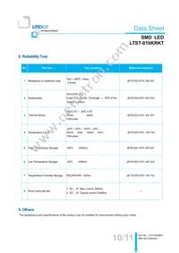 LTST-010KRKT Datasheet Page 11