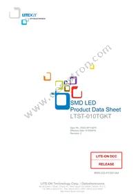 LTST-010TGKT Datasheet Cover