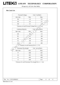 LTST-020KFKT Datasheet Page 5