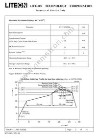 LTST-020ZBL Datasheet Page 2