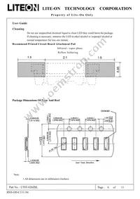 LTST-020ZBL Datasheet Page 6