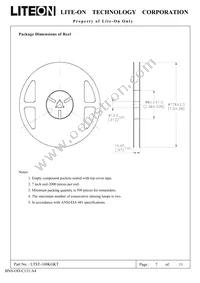 LTST-108KGKT Datasheet Page 8