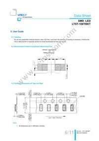LTST-108TBKT Datasheet Page 7