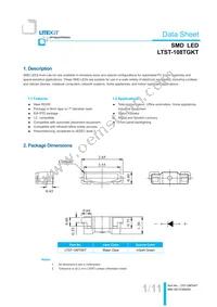 LTST-108TGKT Datasheet Page 2