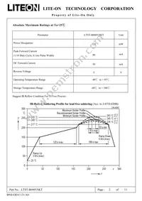 LTST-B680VSKT-LW Datasheet Page 3