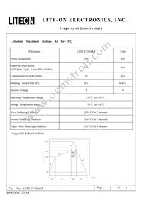 LTST-C150AKT Datasheet Page 2