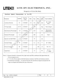 LTST-C150AKT Datasheet Page 3