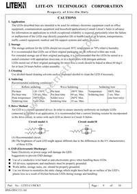 LTST-C150CKT Datasheet Page 10
