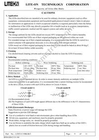 LTST-C150KGKT Datasheet Page 10