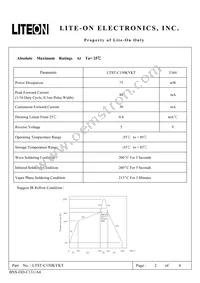 LTST-C150KYKT Datasheet Page 2