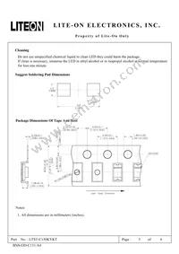 LTST-C150KYKT Datasheet Page 5