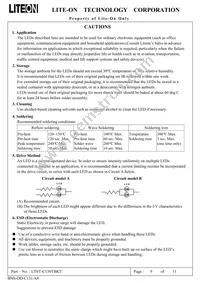 LTST-C150TBKT Datasheet Page 10