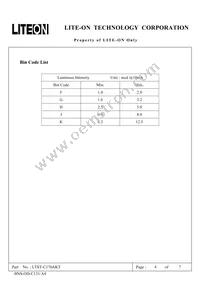 LTST-C170AKT Datasheet Page 4