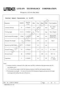 LTST-C170CKT Datasheet Page 3