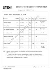 LTST-C170GKT Datasheet Page 3