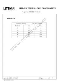 LTST-C170GKT Datasheet Page 4