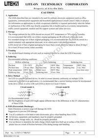LTST-C170KFKT Datasheet Page 10
