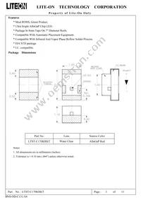 LTST-C170KRKT Datasheet Page 2