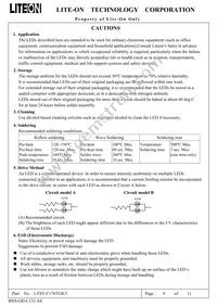 LTST-C170TGKT Datasheet Page 10