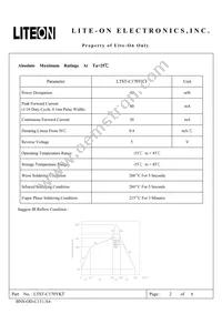 LTST-C170YKT Datasheet Page 2