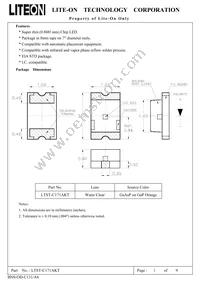 LTST-C171AKT Datasheet Page 2