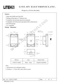 LTST-C171EKT Datasheet Cover