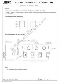 LTST-C171TBKT Datasheet Page 8